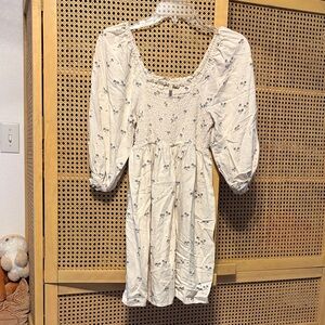 EUC Rylee & Cru palm tree woman’s mini dress xs